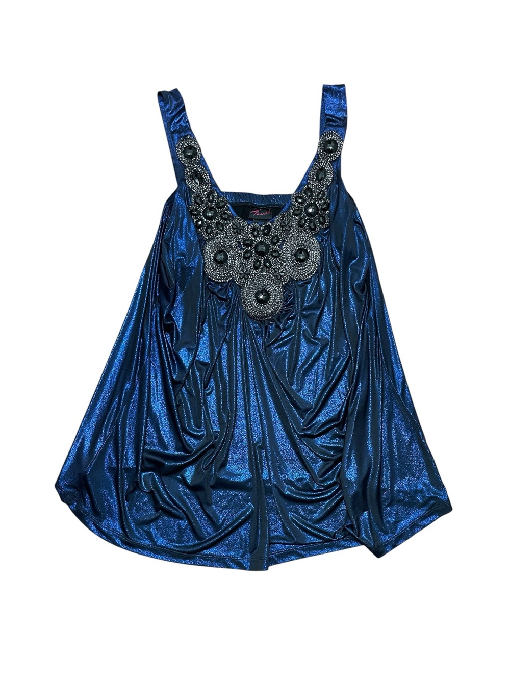 torrid Shimmery Sapphire Embellished Cami Top
